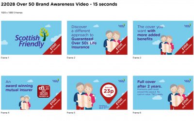 Scottish Friendly : Over 50 Brand Awareness Video -15 seconds